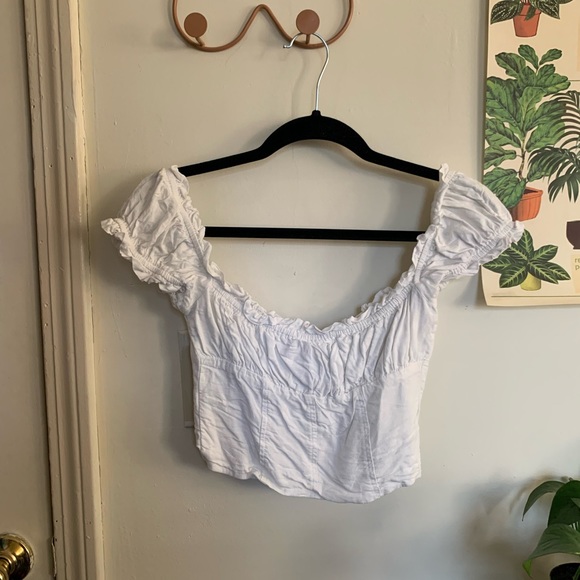 Princess Polly Milkmaid Top - Picture 2 of 2